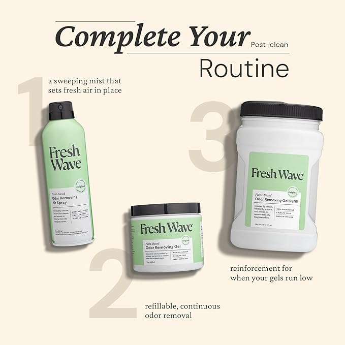 Fresh Wave Original Scent Odor Removing Gel Refill, 63 oz. | Safer Odor