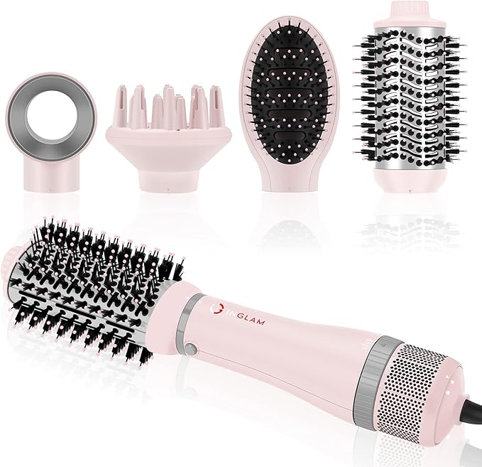 IG INGLAM 4 in 1 Blowout Hair Dryer Brush Set