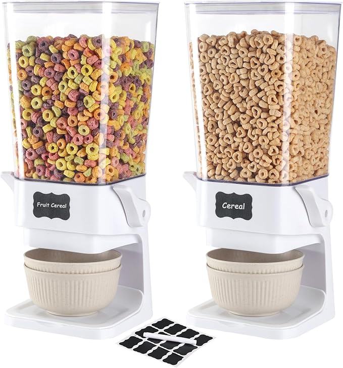 Cereal Dispenser Countertop (2 Pack)