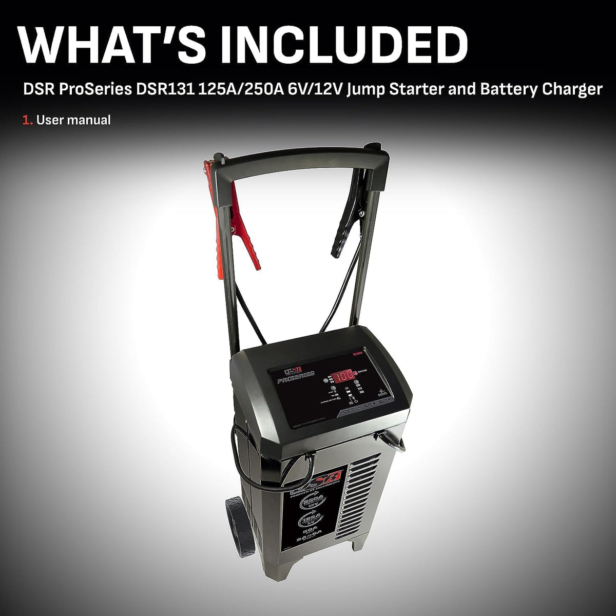 Schumacher Electric Wheeled 6A Car Battery Charger & Maintainer – DSR131