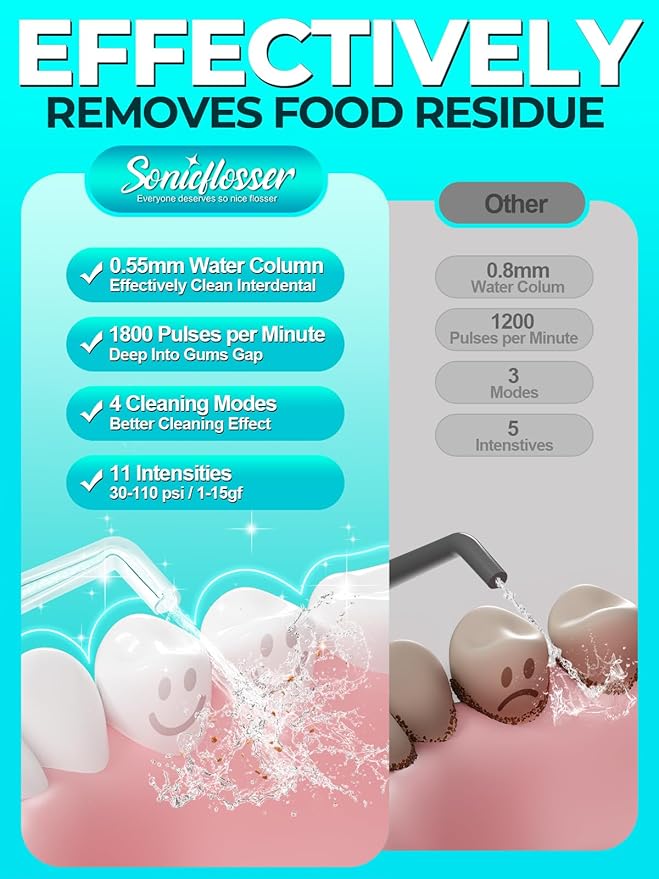 Portable Water Flosser for Teeth Pick
