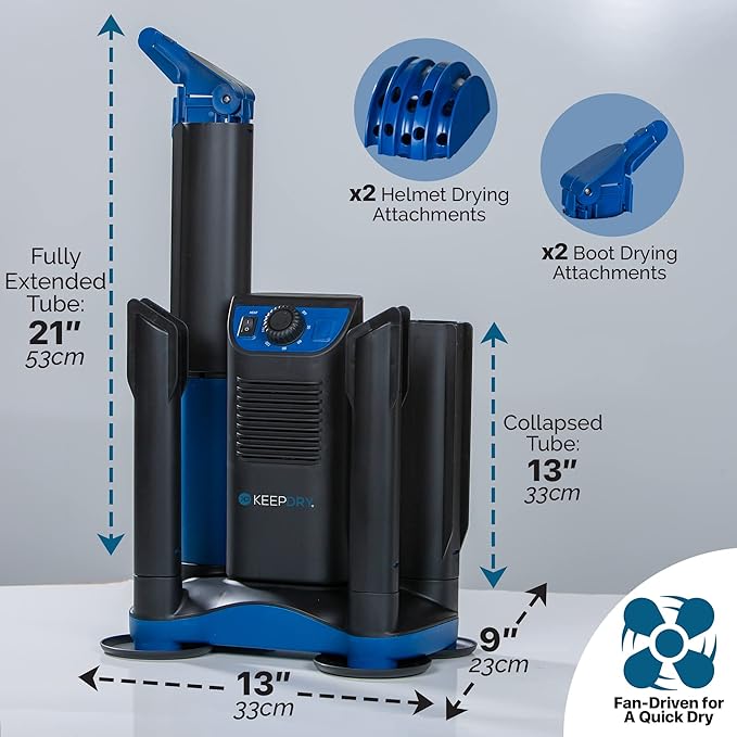 KeepDry Forced Heat Boot Dryer