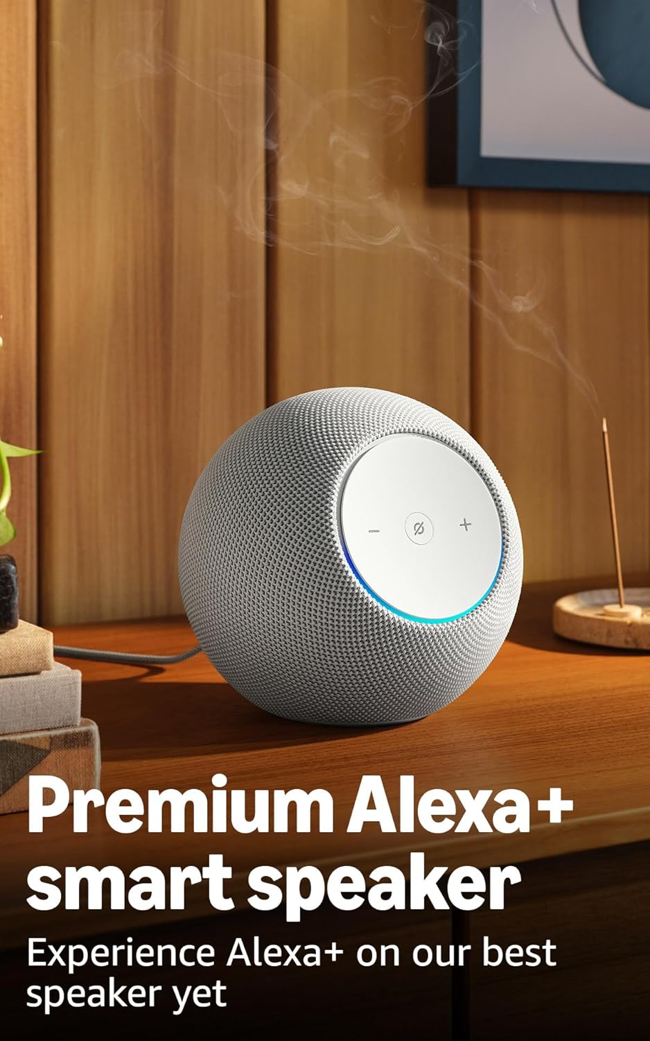 Amazon Echo Studio (newest model), Immersive spatial audio and Dolby Atmos, D...