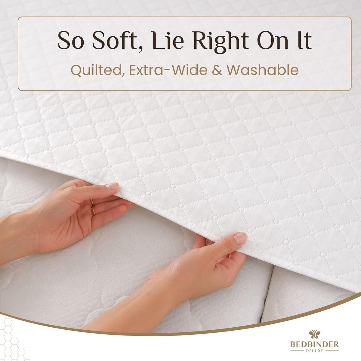 Bedbinder Deluxe Bed Bridge, Split King Gap Filler for Adjustable Bed