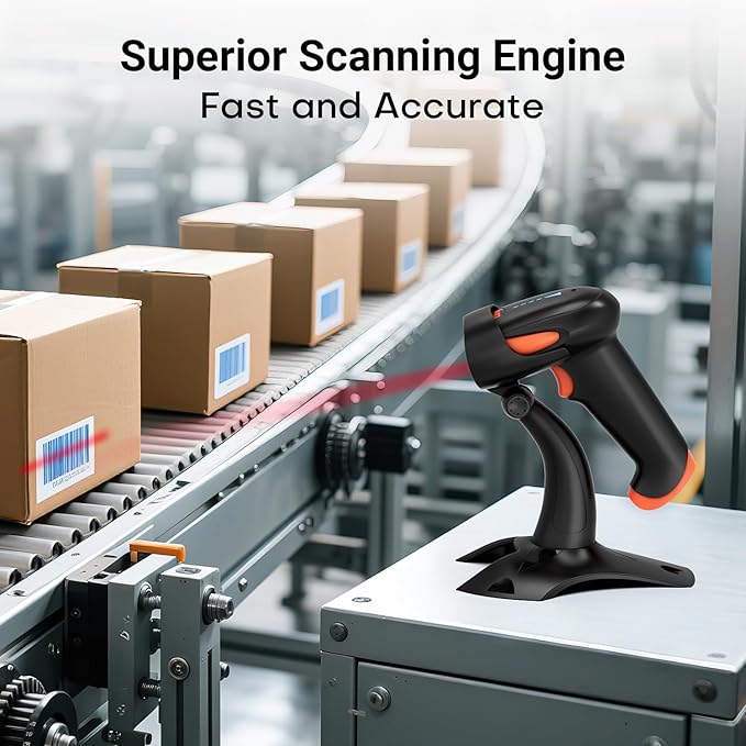 Tera Barcode Scanner Wireless 1D 2D QR
