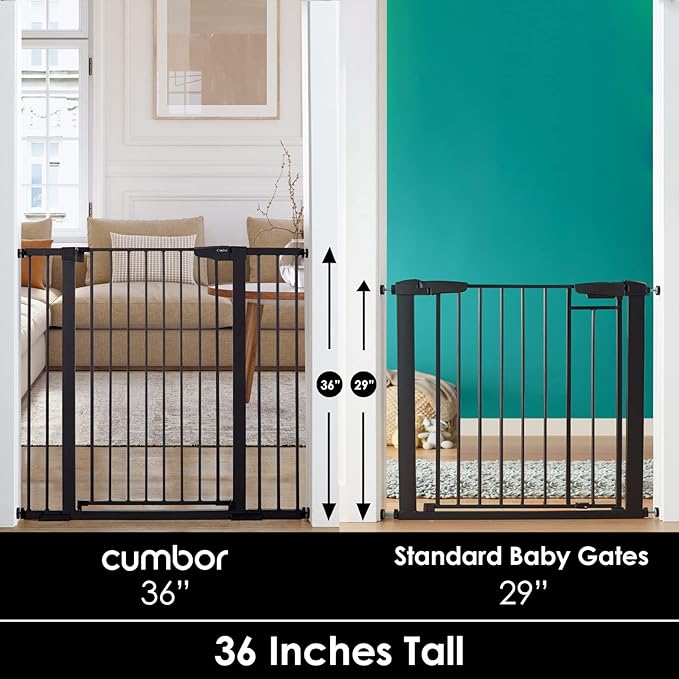 Cumbor 36" Extra Tall Baby Gate