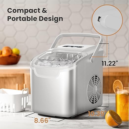 Crzoe Ice Makers Countertop