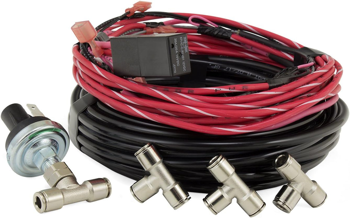 Air Lift LoadController Single On-Board Air System with Heavy-Duty Compressor...
