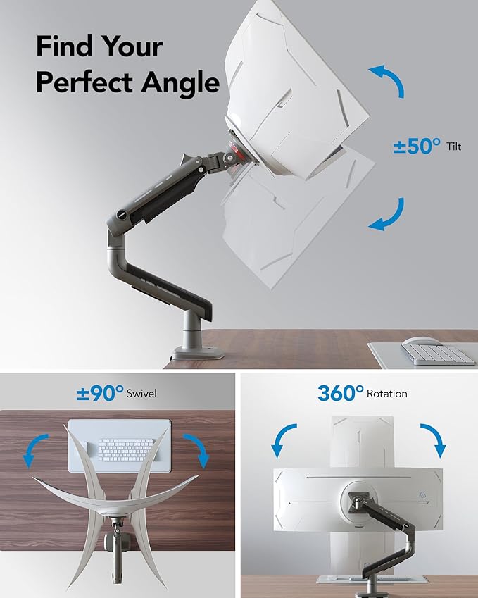 HUANUO TitanLift Heavy Duty Monitor Arm