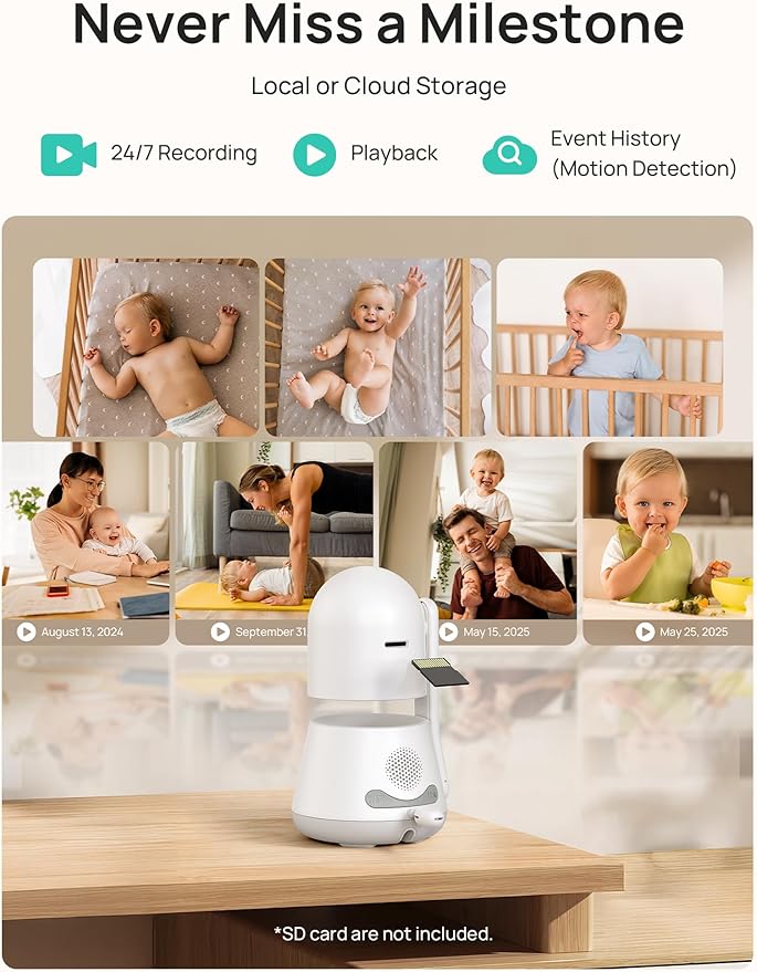 Dr.Care LumiView Plus Smart WiFi Baby Monitor
