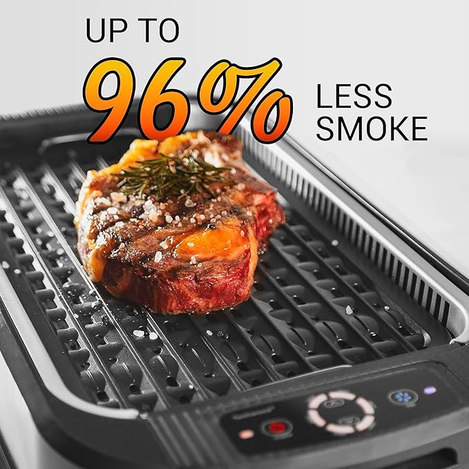 Indoor Smokeless Grill, Techwood 1500W Electric Indoor Grill