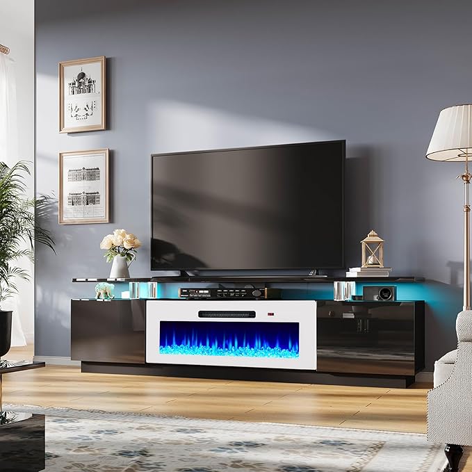 AMERLIFE Fireplace TV Stand
