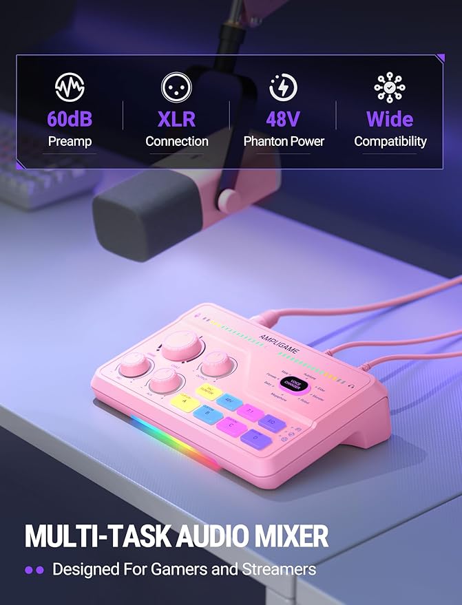 FIFINE Streaming Audio Mixer