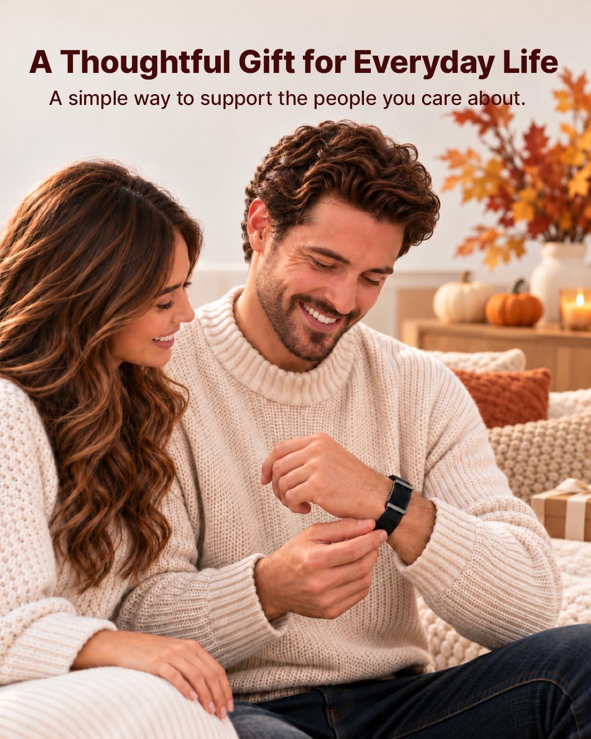 Yeevan Screenless Fitness Trackers, No Subscription, 30-Day Battery, Alarms