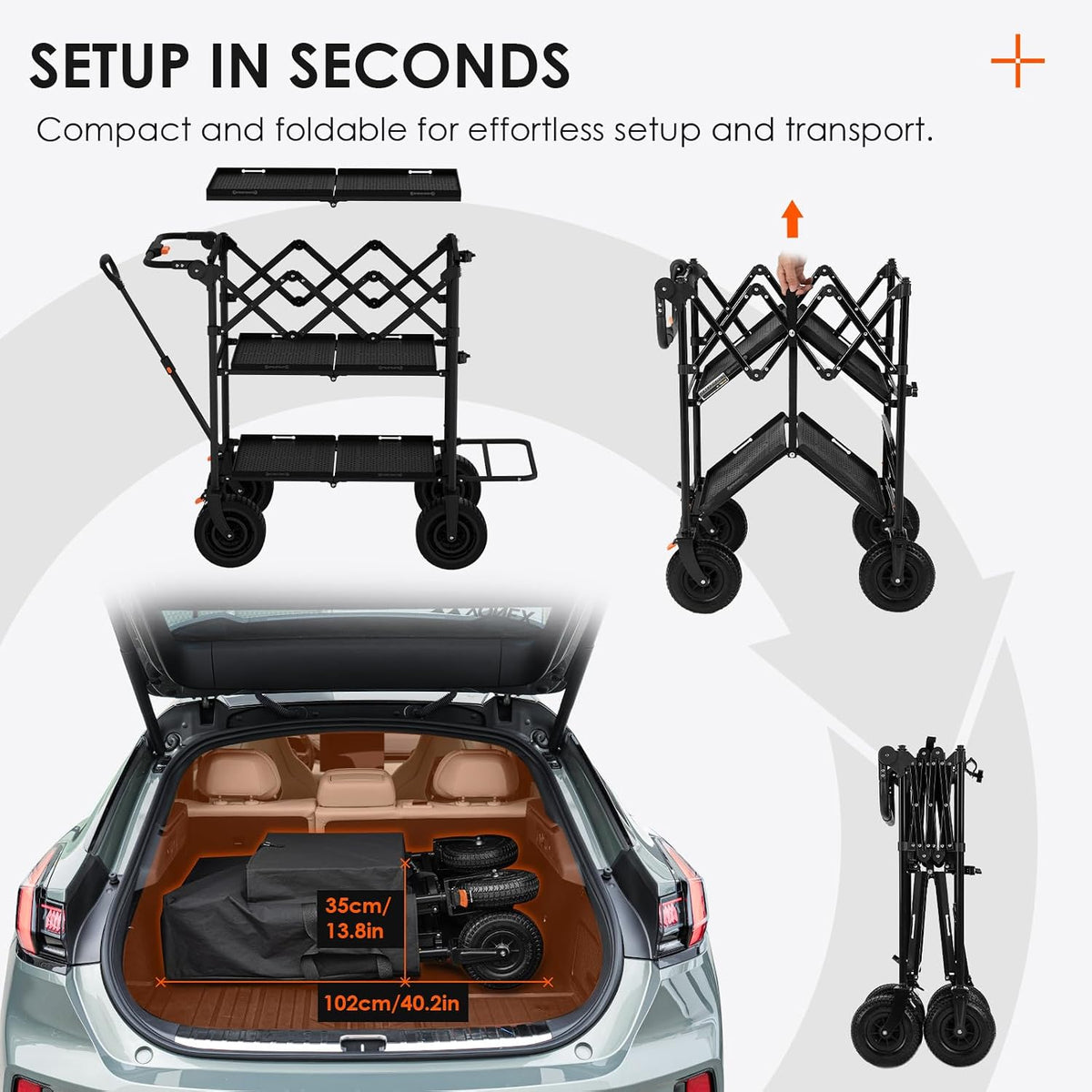 TARION Video Production Camera Cart Mobile Workstation Titanrig Cart Basic