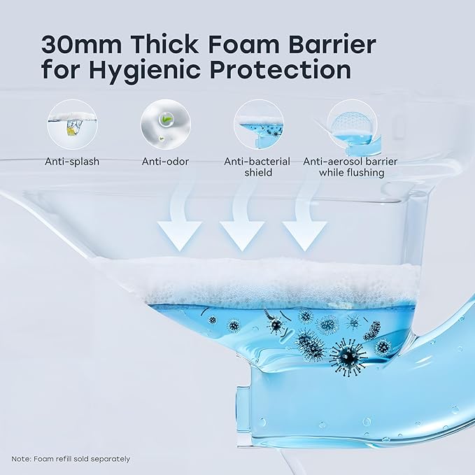 HOROW Artistic Bidet Toilet, Smart Toilet