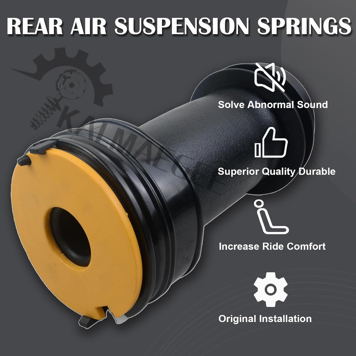 2PCS Rear Air Spring Kits Air Suspension Bags for Cadillac XTS 2013-2019