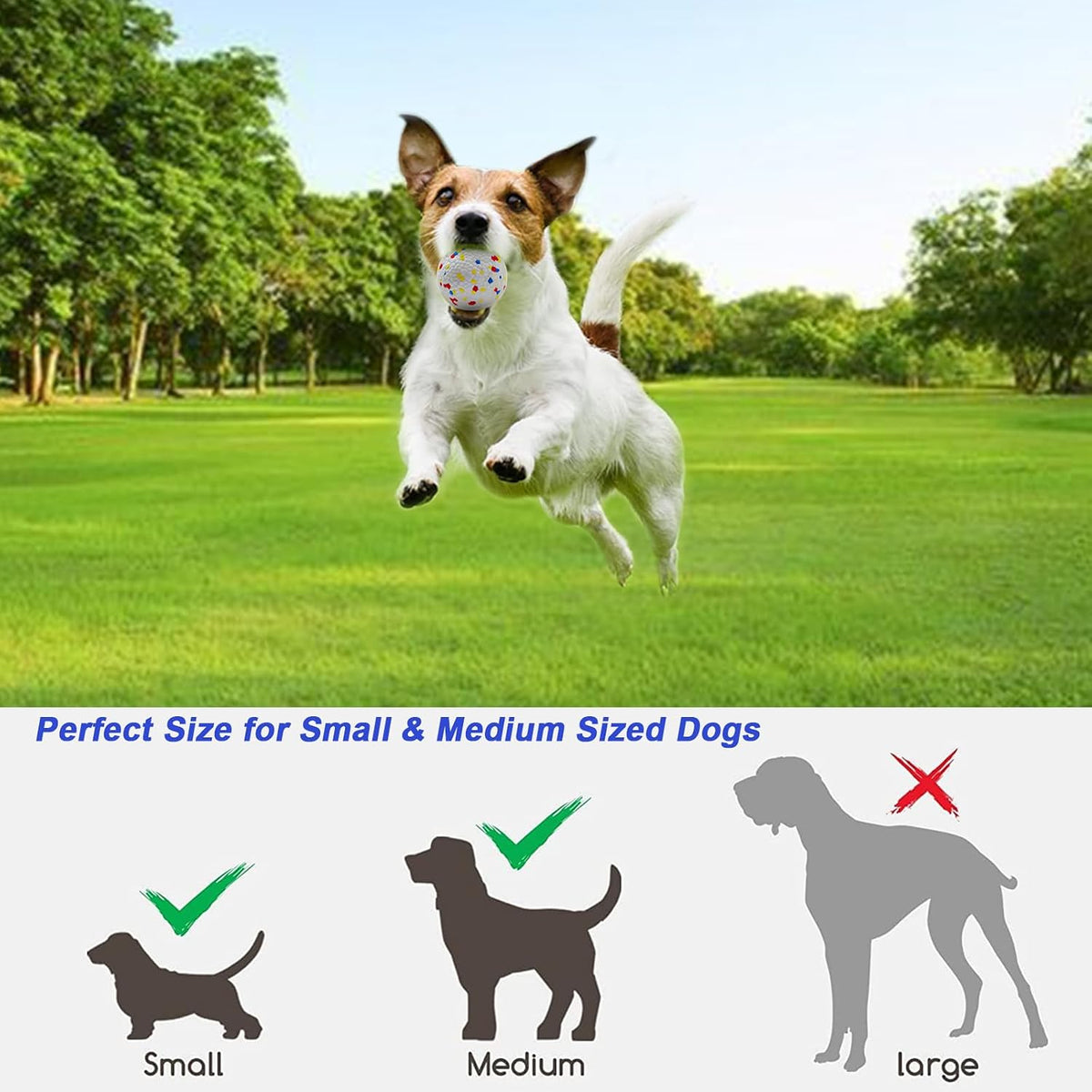 SOCO Automatic Dog Ball Launcher, 3 Distances to 45 FT, Auto-Cycle Mode
