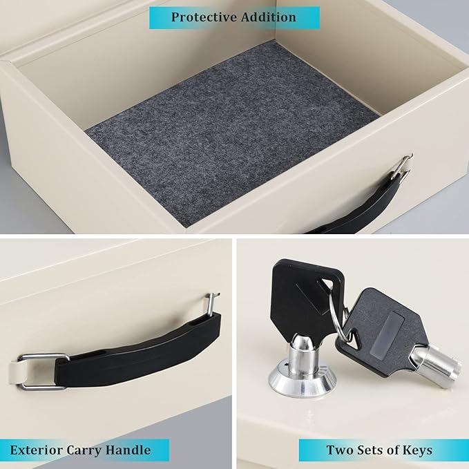 Dalmbox Portable Fire Safe Box
