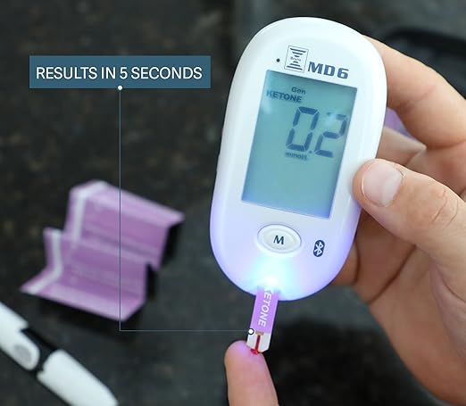 Bruno MD6 Blood Ketone & Glucose Monitoring System | Track Your Ketones &...