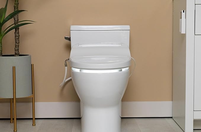 ALPHA BIDET JX2 Elongated Bidet Toilet Seat, Endless Warm Water, *NEW* Bowl Mist