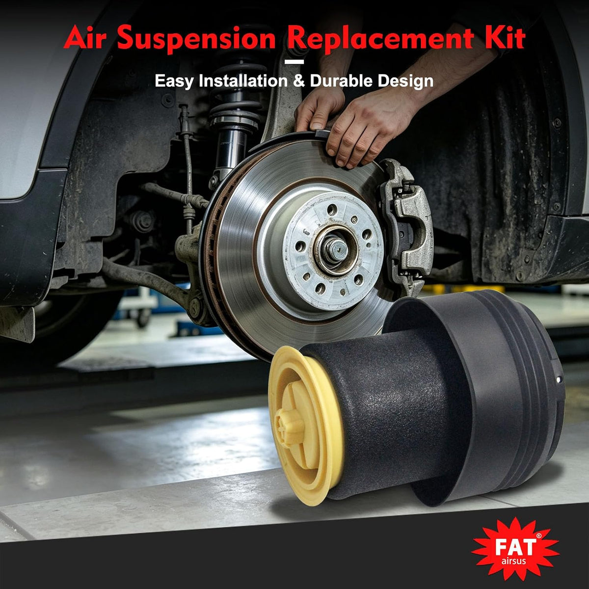 Rear Air Suspension Spring Bag Compatible with BMW X5 E70 X6 E71 E72 37126790...