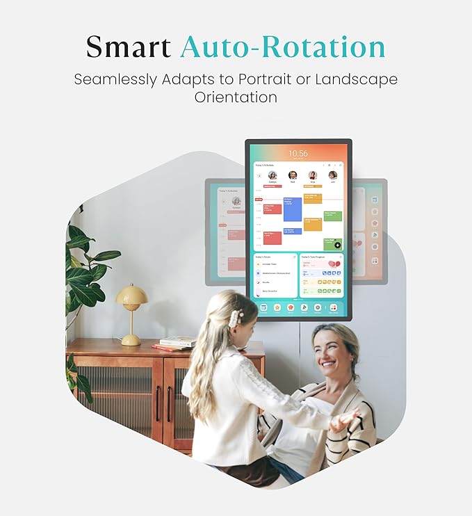 Cozyla Mate Digital Calendar+ 2: 24 Inch Wall Touch Screen Chore Chart