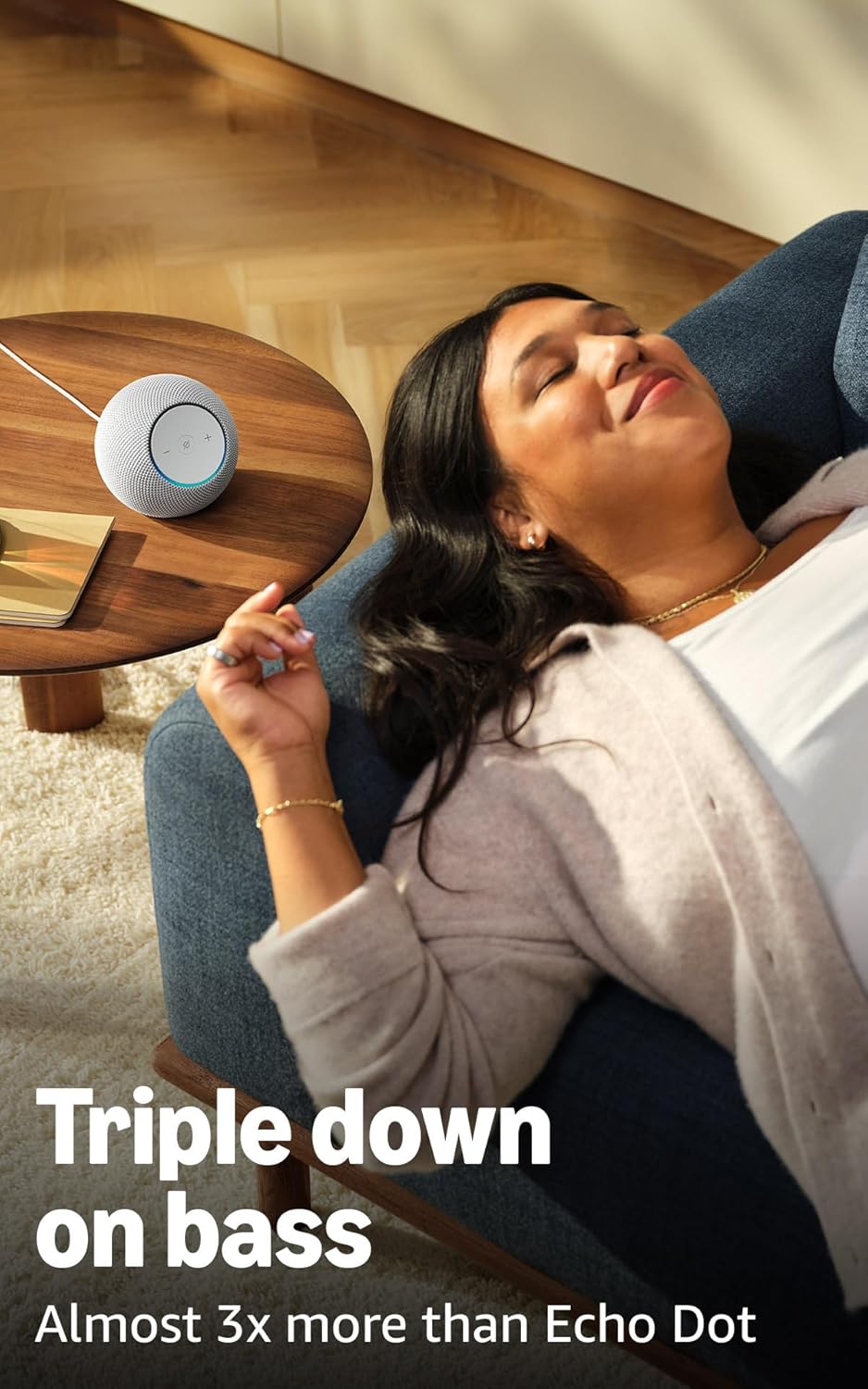 Amazon Echo Dot Max (newest model), Alexa speaker with room-filling sound and...