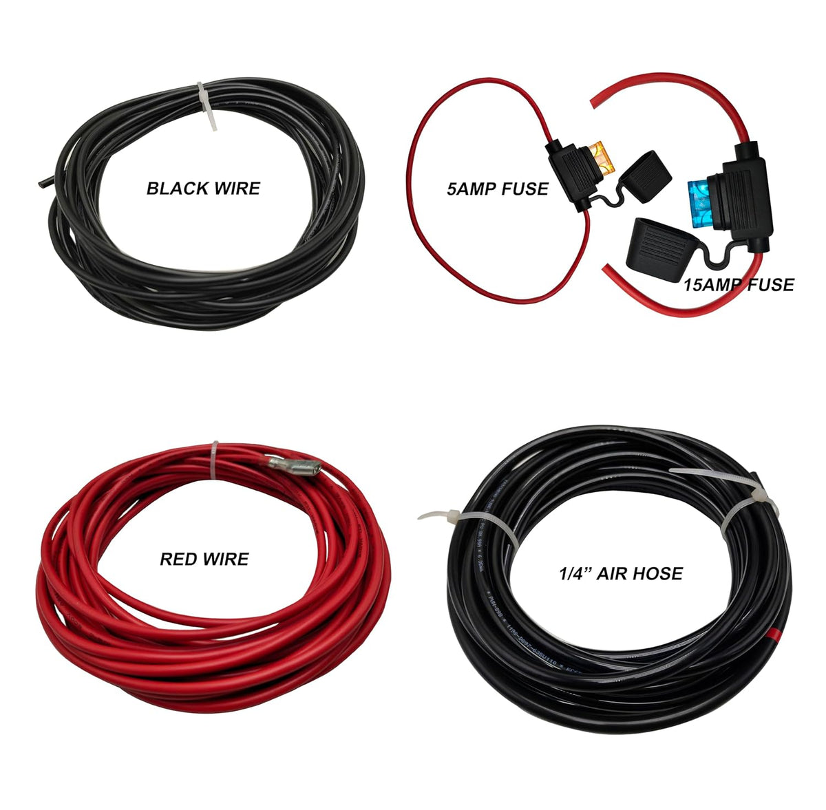 NYSUS in Cab Dual Air Gauge Control Kit, Air Compressor Kit for Air Spring Su...