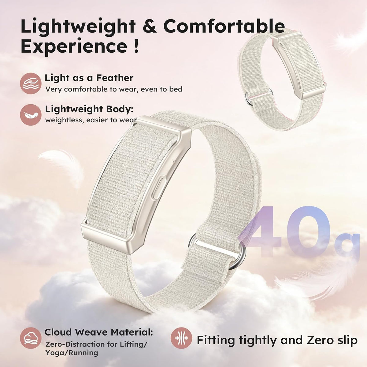 Smart Bracelet for Men Women Wearable Fitness Smart Wristband Heart Rate/Slee...
