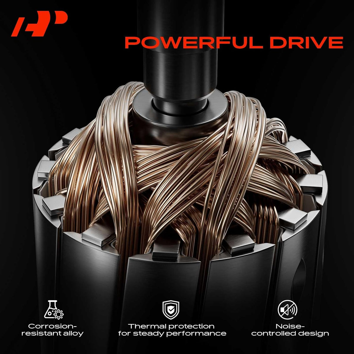 A-Premium Air Suspension Compressor Pump with Bracket Compatible with BMW