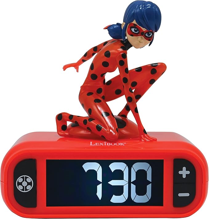 LEXiBOOK - Miraculous Digital Alarm Clock