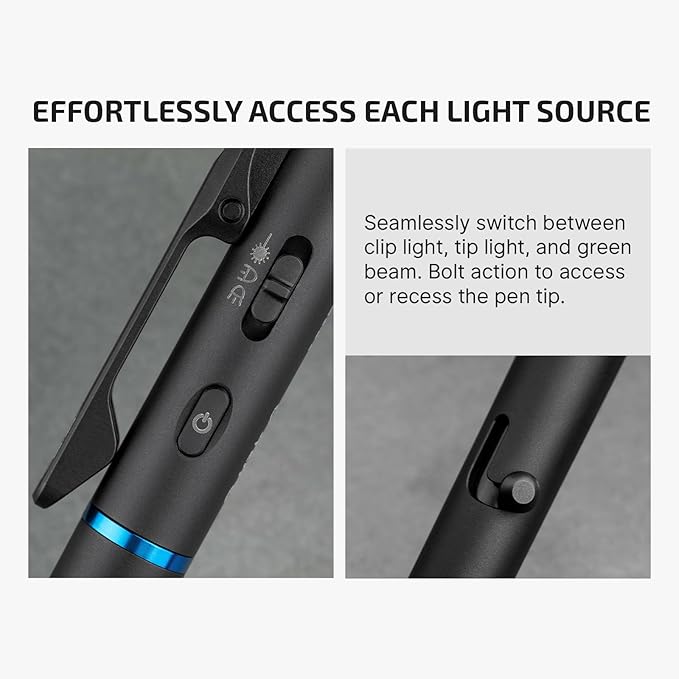 OLIGHT O'Pen 3 EDC Pen Light, 120 Lumens