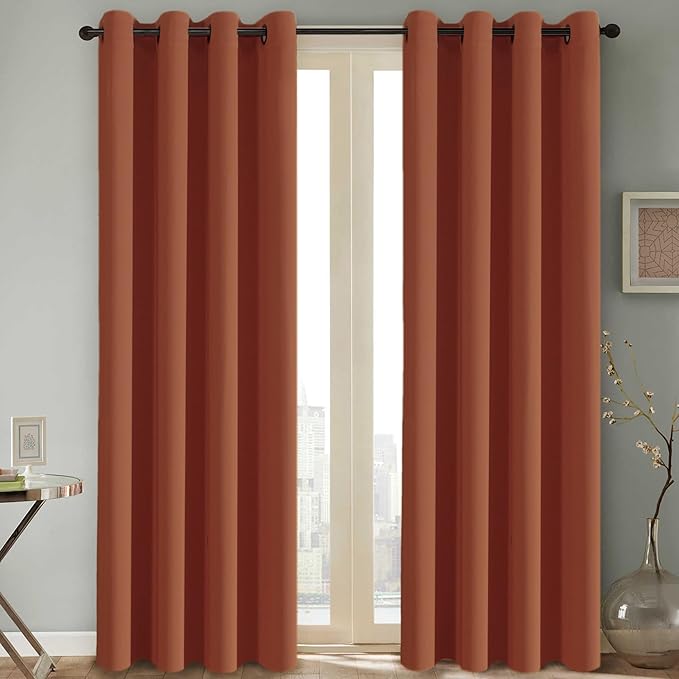 H.VERSAILTEX Ultra Soft Blackout Curtains (Set of 2)