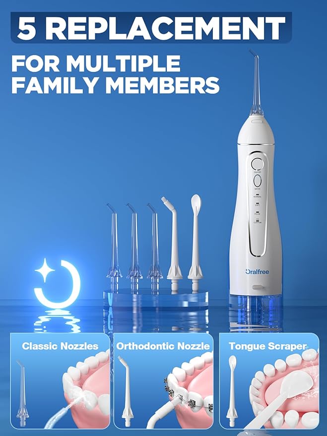 Oralfree Water Dental Flosser Cordless