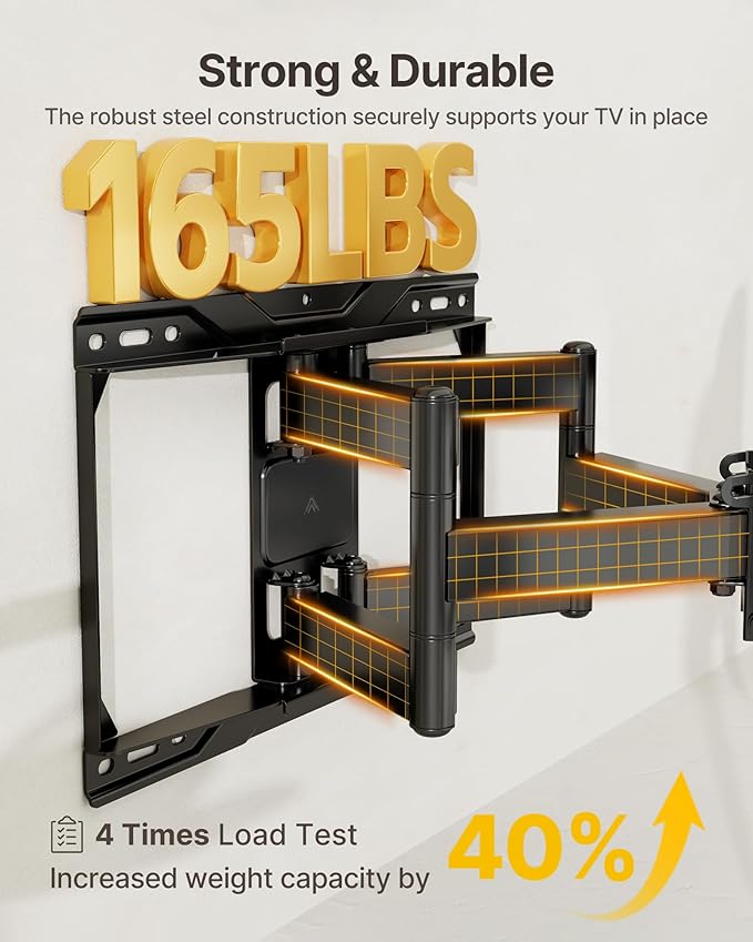 monTEK Heavy Duty TV Wall Mount