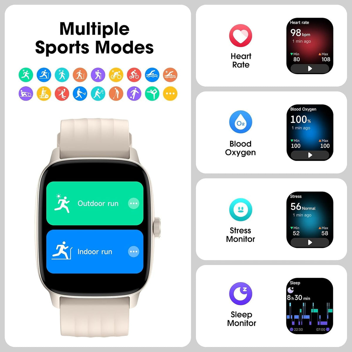 Pedometer Watch Senior Friendly No App No Phone Required, Step Counter