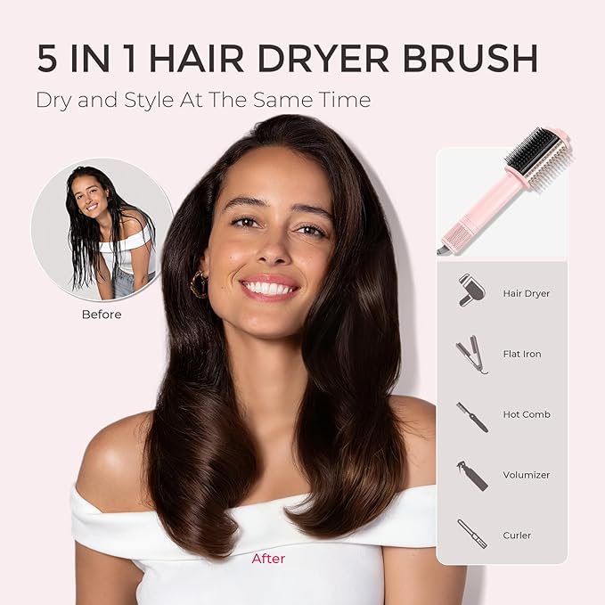TYMO 4.0 Hair Blow Dryer Brush
