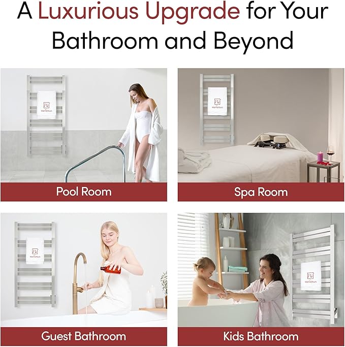 WarmlyYours Heated Towel Warmer