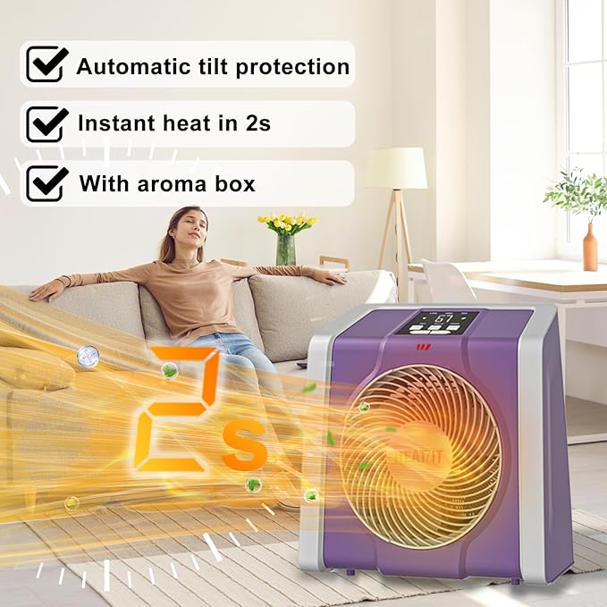 HEATIT Space Heater with Remote
