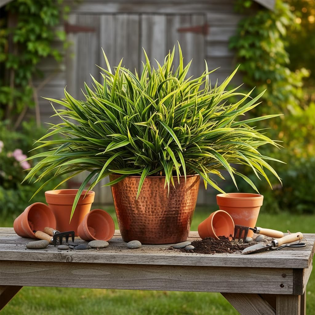24 Bundles UV Resistant Artificial Grass Shrubs for Outdoor Landscaping