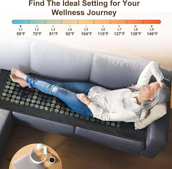 Infrared Heating Pad for Back, Full Body 72"x24", 6X Pain Relief