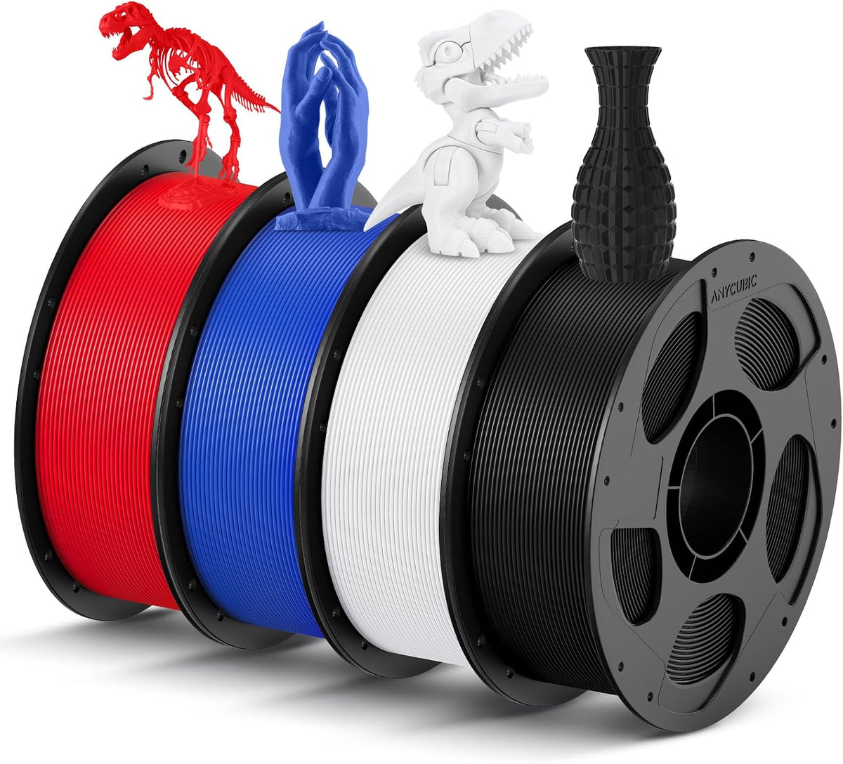 ANYCUBIC 3D Printer Filament Multicolor PLA Bundle 4KG