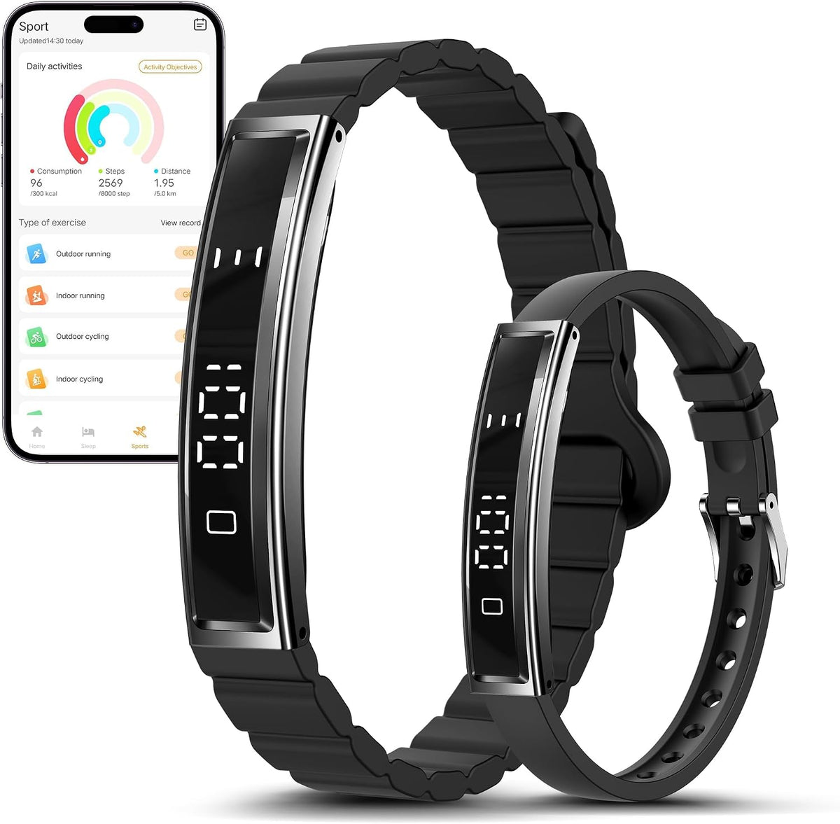 Smart Bracelet for Women & Men, Health Activity & Fitness Tracker