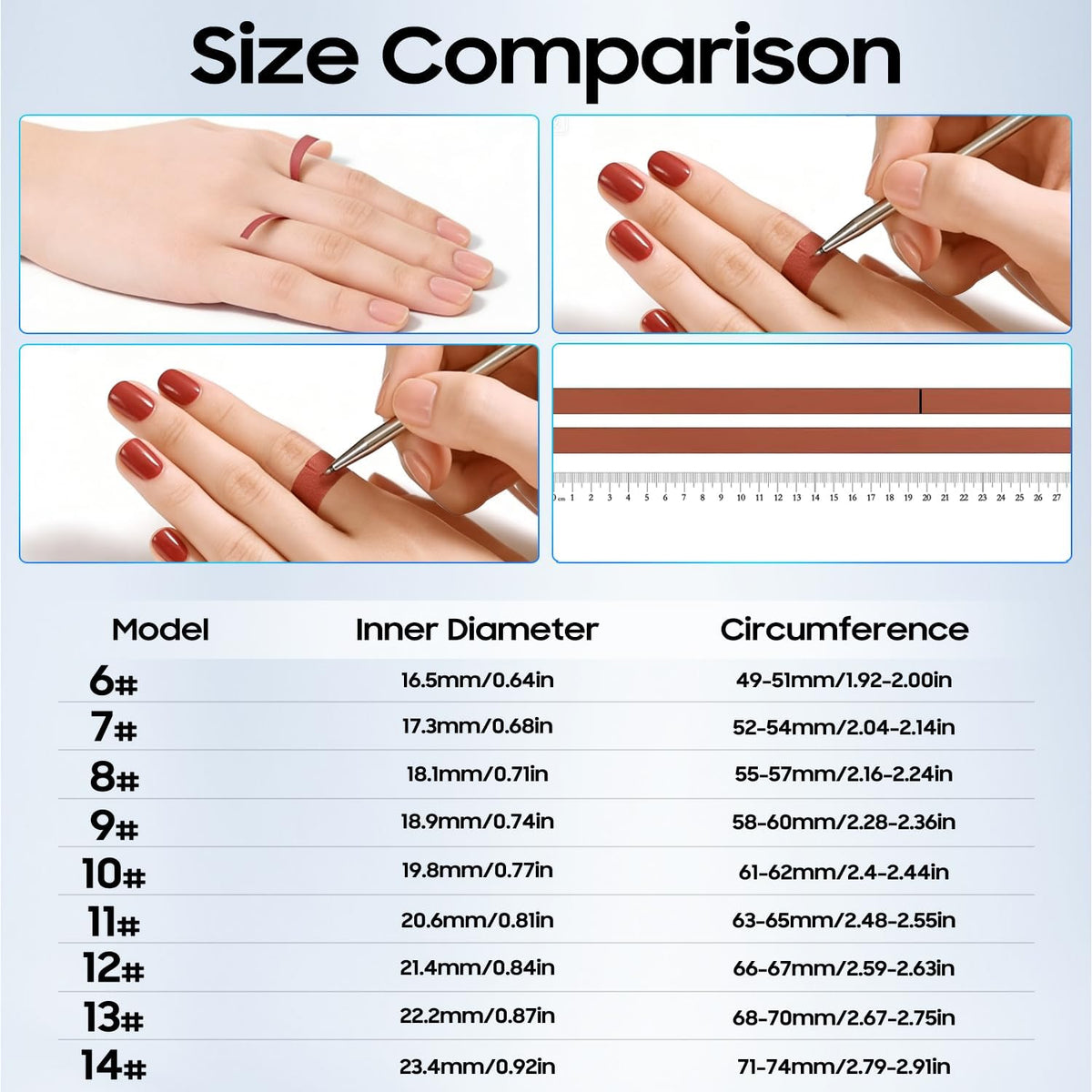 Smart Ring Health Tracker for Women Men, Fitness Ring Gen3 Black,12