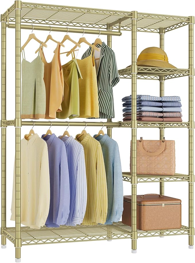 VIPEK V7 Clothes Rack Heavy Duty Max Load 670lbs, Garment Rack