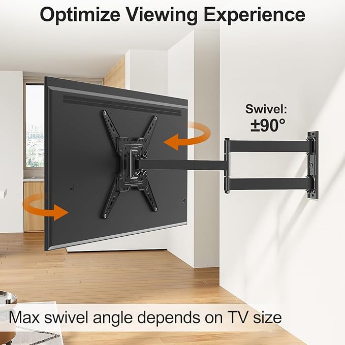 ELIVED 31.3 Inch Long Arm TV Mount