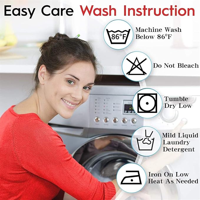 MIUCO Room Darkening Soild Grommet Blackout Curtains (Set of 2)