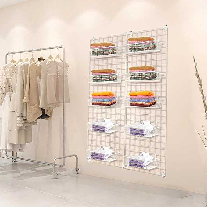 7RiversART Grid Wall Commercial Grade Gridwall Panels – Heavy Duty Grid Panel...