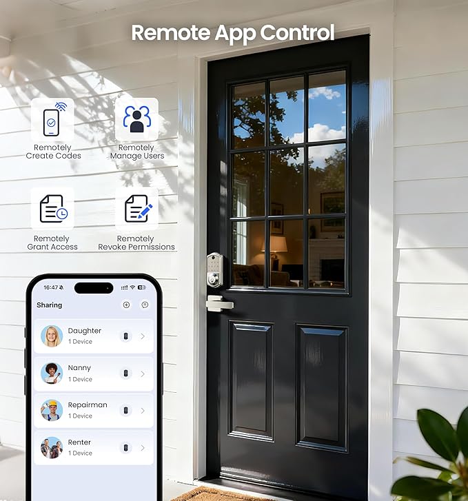 Veise VE017-B Fingerprint Smart Lock
